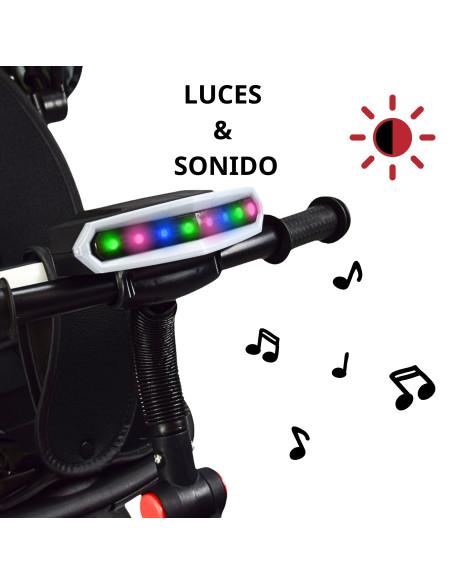 Triciclo para Niños Asiento Giratorio Reclinable con Luz y Sonido | Joykoo Tienda Oficial