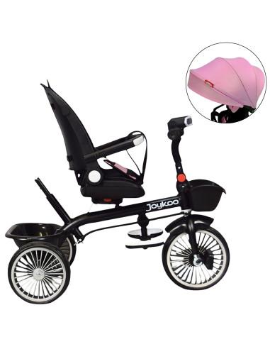 Triciclo para Niños Asiento Giratorio Reclinable con Luz y Sonido | Joykoo Tienda Oficial
