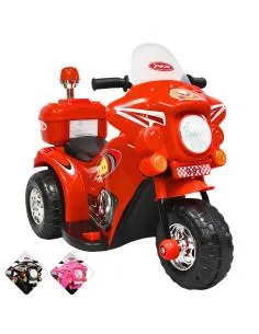 Moto Montable Eléctrica para Niños Luces y Sonido Bateria 6v Joykoo - 1 2