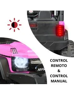 Montable Eléctrico Camioneta 4x4 para Niños Control Remoto 12v Joykoo - 1 2