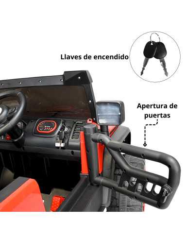 Montable Eléctrico Camioneta 4x4 para Niños Control Remoto 12v | Joykoo Tienda Oficial