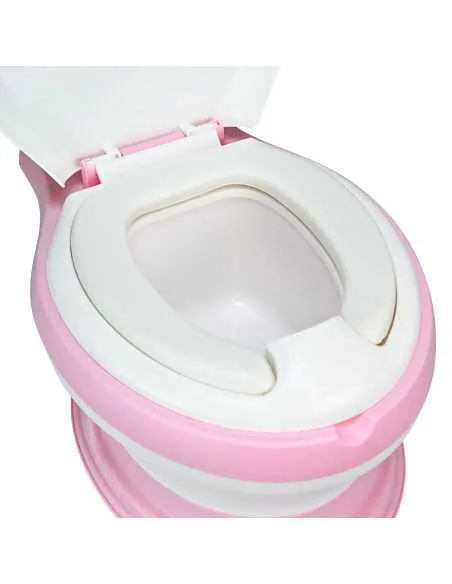 Baño Entrenador para Niños con Sonido de Descarga Asiento Acolchado Antideslizante Diseño Realista | Joykoo Tienda Oficial