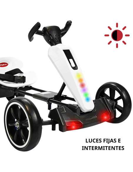 Montable Electrico para Niños Go Kart Luz Sonido Bluetooth Batería 12v | Joykoo Tienda Oficial