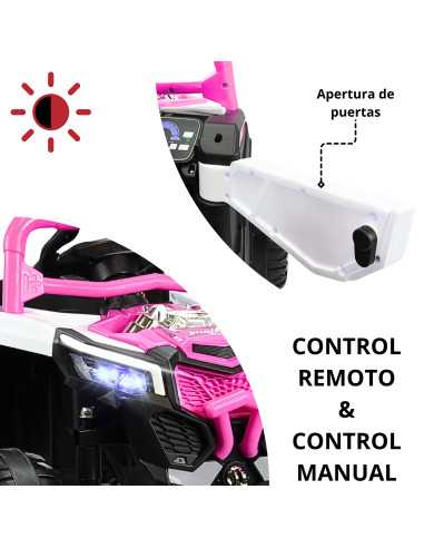 Montable Electrico para Niños Mini 4x4 Bluetooth Luz Sonido Batería 12v | Joykoo Tienda Oficial