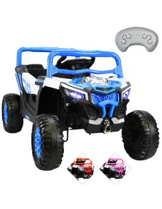 Montable Electrico para Niños Mini 4x4 Bluetooth Luz Sonido Batería 12v Joykoo - 8
