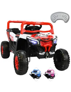 Montable Electrico para Niños Mini 4x4 Bluetooth Luz Sonido Batería 12v Joykoo - 15
