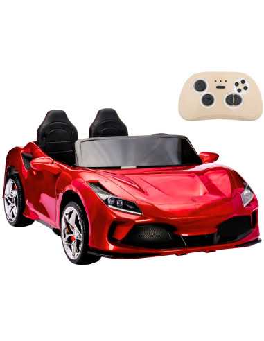 Montable Electrico para Niños Deportivo Dos Asientos Luz Sonido Control Remoto Batería 12v | Joykoo Tienda Oficial