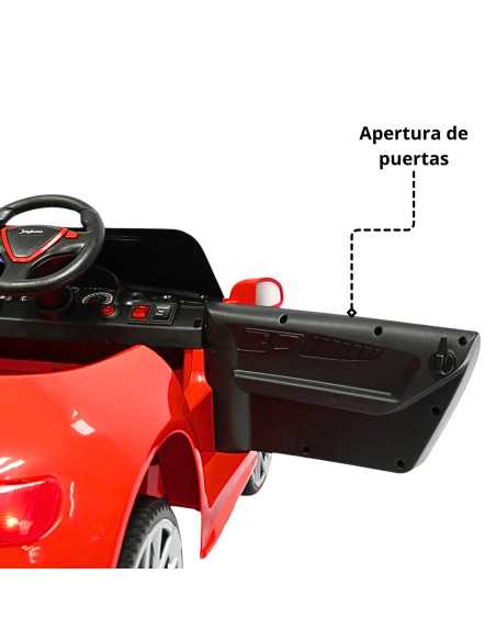 Montable Electrico para Niños Mini Coche Bluetooth, USB y Auxiliar Luces Sonido Batería 12v | Joykoo Tienda Oficial
