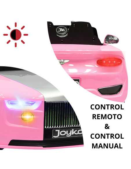 Montable Electrico Clásico para Niños Conexiones Bluetooth USB y Auxiliar Luces Sonido 12v | Joykoo Tienda Oficial
