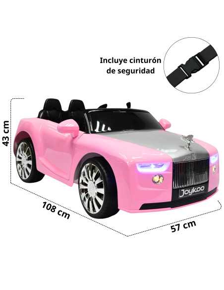 Montable Electrico Clásico para Niños Conexiones Bluetooth USB y Auxiliar Luces Sonido 12v | Joykoo Tienda Oficial
