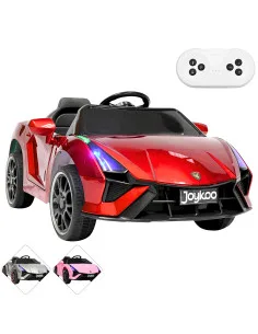Montable Electrico para Niños Carro Deportivo con Bluetooth Luz Led Control Remoto 12v Joykoo - 1