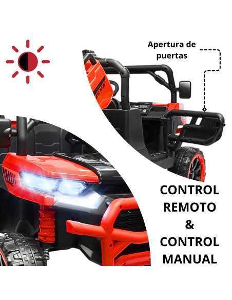 Montable Eléctrico para Niños 6x6 Caja de Vuelco Atomática Luz y Sonido Bluetooth 12v | Joykoo Tienda Oficial