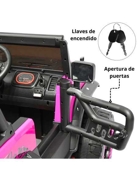 Montable Electrico Camioneta 4x4 para Niños Bluetooth Luces Led Control Remoto Batería 12v | Joykoo Tienda Oficial