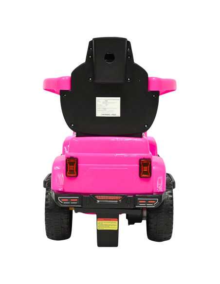 Montable Electrico para Niños Híbrido con Bastón y Pedal Acelerador Barras de Seguridad Luces Batería 6v | Joykoo Tienda Oficial