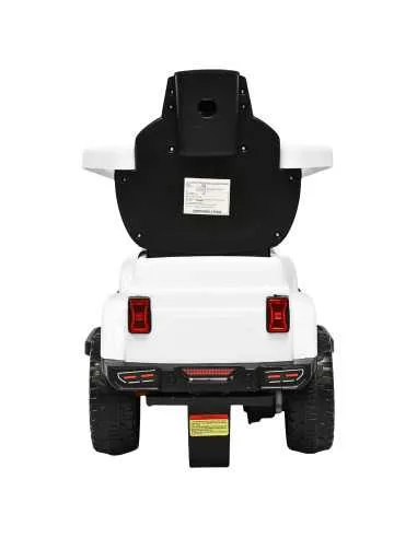 Montable Electrico para Niños Híbrido con Bastón y Pedal Acelerador Barras de Seguridad Luces Batería 6v | Joykoo Tienda Oficial
