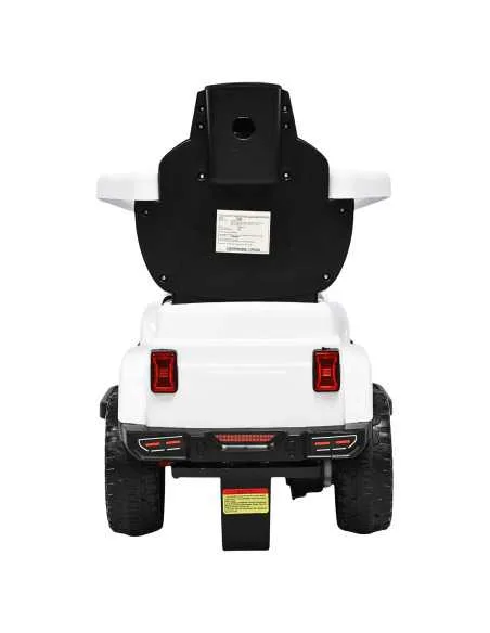 Montable Electrico para Niños Híbrido con Bastón y Pedal Acelerador Barras de Seguridad Luces Batería 6v | Joykoo Tienda Oficial