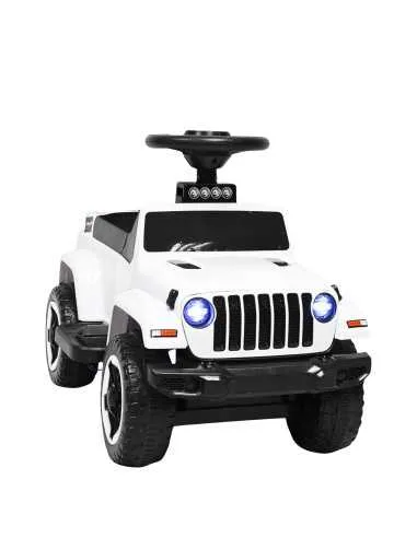 Montable Electrico para Niños Híbrido con Bastón y Pedal Acelerador Barras de Seguridad Luces Batería 6v | Joykoo Tienda Oficial