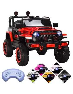 Montable Electrico Camioneta Rubbion Para Niños Control Remoto Luz 12v Joykoo - 1