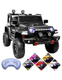Montable Electrico Camioneta Rubbion Para Niños Control Remoto Luz 12v Joykoo - 29