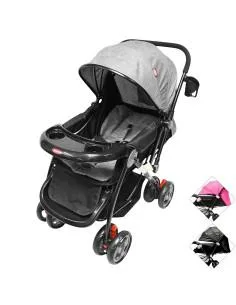 Carriola para Bebé Manubrio Reversible Asiento Reclinable Frenos y Cinturón de Seguridad Soporta hasta 15 kg Joykoo - 13
