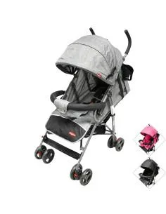 Carriola de Bastón para Bebé Asiento Multiposiciones Ruedas con Freno Cinturón de 5 Puntos Soporta hasta 15 kg Joykoo - 8