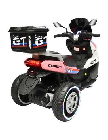 Motocicleta Montable Eléctrica para Niños Luces Sonido Conexión USB y Bluetooth Batería 6v  Apta a partir de 3 Años | Joykoo Tienda Oficial