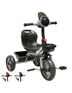 Triciclo para Niños Torreta con Luz y Sonido Ruedas de Eva Apto a partir de 2 Años Soporta hasta 20 kg Joykoo - 1