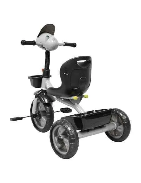 Triciclo para Niños Torreta con Luz y Sonido Ruedas de Eva Apto a partir de 2 Años Soporta hasta 20 kg | Joykoo Tienda Oficial