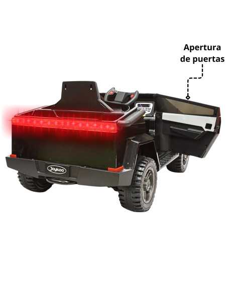 Montable Eléctrico para Niños Cyber Model Truck Luz y Sonido Batería 12v Control Remoto Bluetooth | Joykoo Tienda Oficial