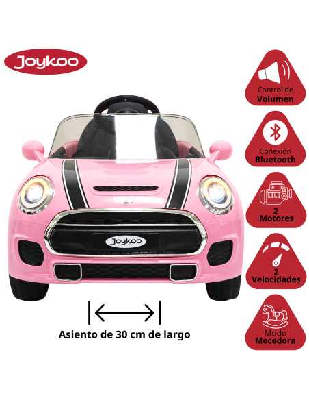 Montable Electrico para Niños con Luz y Sonido Control Remoto Baterías 6v Bluetooth Apto a partir de 3 años o Hasta 30 kg | Joykoo Tienda Oficial