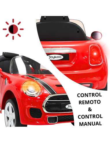 Montable Electrico para Niños con Luz y Sonido Control Remoto Baterías 6v Bluetooth Apto a partir de 3 años o Hasta 30 kg | Joykoo Tienda Oficial