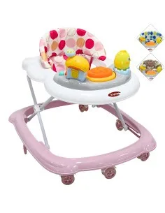 Andadera para Bebé Juguetes Pollito Musical Altura Ajustable Ruedas de Goma Apta desde 6 meses y hasta 12 kg Joykoo - 1