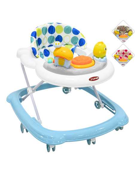 Andadera para Bebé Juguetes Pollito Musical Altura Ajustable Ruedas de Goma Apta desde 6 meses y hasta 12 kg | Joykoo Tienda Oficial