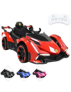Montable Eléctrico para Niños Deportivo Lambo Luces Sonido Control Remoto Bluetooth Batería 12v Joykoo - 17