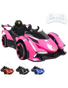 Montable Eléctrico para Niños Deportivo Lambo Luces Sonido Control Remoto Bluetooth Batería 12v Joykoo - 25