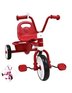 Triciclo para Niños Asiento Ajustable Ruedas de Eva con Canasta Apto a partir de 2 Años Soporta hasta 25 kg Joykoo - 1