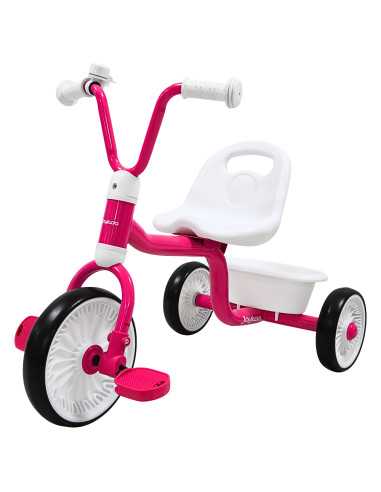 Triciclo para Niños Asiento Ajustable Ruedas de Eva con Canasta Apto a partir de 2 Años Soporta hasta 25 kg | Joykoo Tienda Oficial