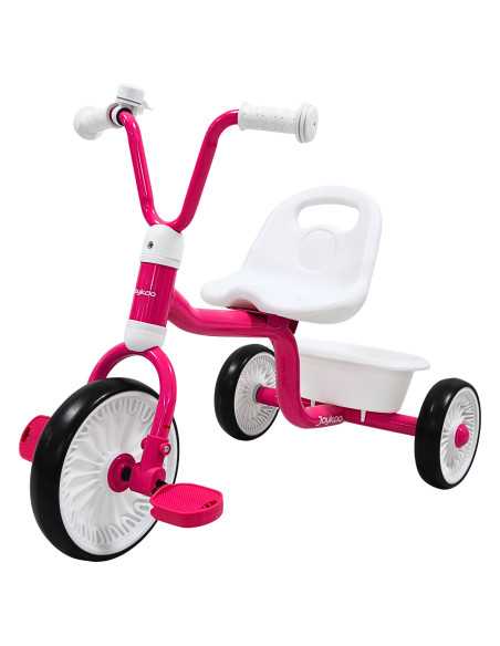 Triciclo para Niños Asiento Ajustable Ruedas de Eva con Canasta Apto a partir de 2 Años Soporta hasta 25 kg | Joykoo Tienda Oficial