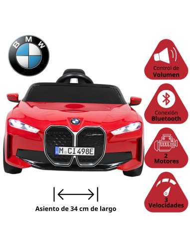 Montable Electrico para Niños BMW Deportivo con Control Remoto Bluetooth Batería 12v | Joykoo Tienda Oficial