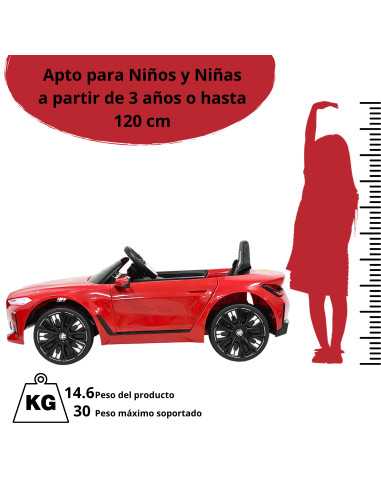 Montable Electrico para Niños BMW Deportivo con Control Remoto Bluetooth Batería 12v | Joykoo Tienda Oficial
