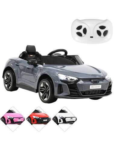Montable Eléctrico para Niños con Control Remoto Audi e-tron GT Luces Música Batería 12v Apto a partir de 3 años | Joykoo Tienda Oficial