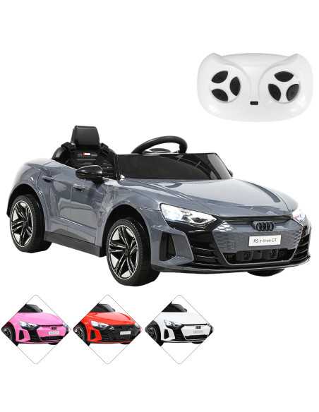 Montable Eléctrico para Niños con Control Remoto Audi e-tron GT Luces Música Batería 12v Apto a partir de 3 años | Joykoo Tienda Oficial
