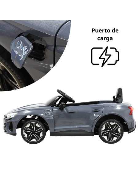 Montable Eléctrico para Niños con Control Remoto Audi e-tron GT Luces Música Batería 12v Apto a partir de 3 años | Joykoo Tienda Oficial