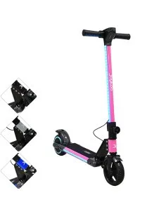 Scooter Eléctrico para Niños Luces LED Plegable Batería de Litio 24V Apto a partir de 125 cm Soporta hasta 60 kg Joykoo - 13