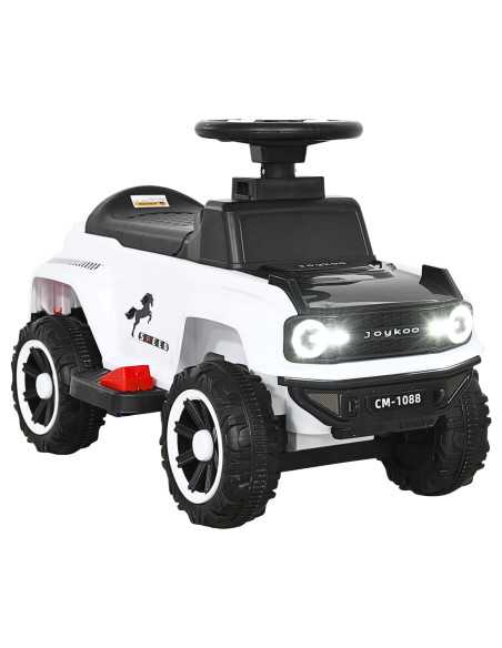 Montable Eléctrico para Niños Híbrido con Bastón y Pedal Acelerador Luces Batería 6v Apto a Partir de 2 Años Soporta hasta 25 kg | Joykoo Tienda Oficial