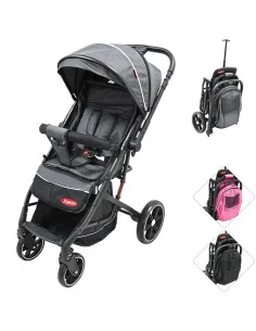 Carriola para Bebé Manubrio Reversible Plegable Ruedas con Freno Apto desde 0 meses Soporta hasta 18 kg Joykoo - 1
