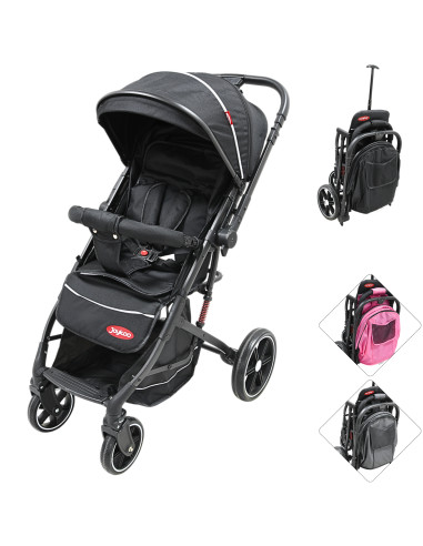 Carriola para Bebé Manubrio Reversible Plegable Ruedas con Freno Apto desde 0 meses Soporta hasta 18 kg | Joykoo Tienda Oficial