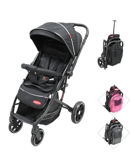 Carriola para Bebé Manubrio Reversible Plegable Ruedas con Freno Apto desde 0 meses Soporta hasta 18 kg | Joykoo Tienda Oficial