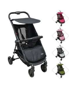 Carriola para Bebé Ligera Plegable Ruedas de Goma Cinturón 5 Puntos Toldo Apta desde 12 Meses Hasta 16 kg Joykoo - 29