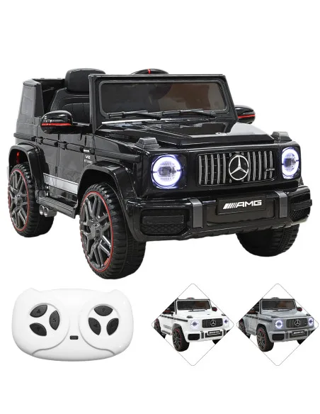 Camioneta Montable Eléctrica AMG Mercedes Benz G-63 para Niños 12V Bluetooth Apto a partir de 3 años Soporta Hasta 35 kg | Joykoo Tienda Oficial
